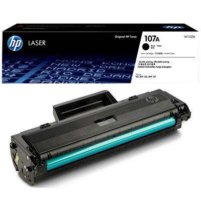 Hộp mực in laser HP 107A W1107A  Đen