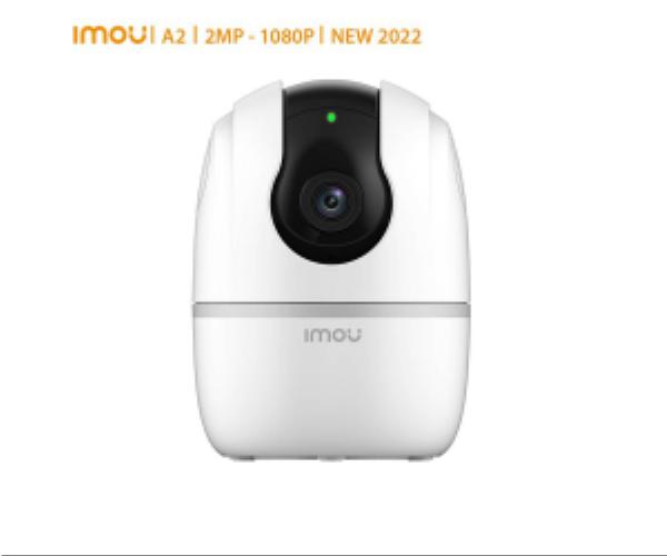 Camera IP Wifi IMOU A2 IP-A22EP-G-V3 2MP Robo (1080p, 3.6mm, H.265, Đàm thoại 2 chiều, Xoay 360, Có LAN, Kèm nguồn 5V)