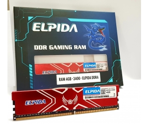 DDR4 PC 4G/2400 ELPIDA Tản nhiệt New Công ty