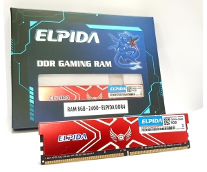 DDR4 PC 8G/2400 ELPIDA Tản nhiệt New Công ty