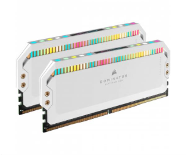 KIT DDR5 PC 32G/5600 (2x16G) CORSAIR DOMINATOR PLATINUM RGB White Chính hãng (CMT32GX5M2B5600C36W)