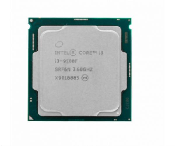 CPU Intel Core i3-9100F Tray + Fan (dùng card VGA, 3.6GHz up to 4.2GHz, 4 nhân, 4 luồng, 6MB, 65W)
