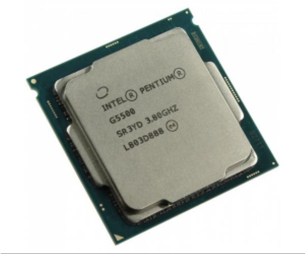 CPU Intel Pentium Gold G5500 Tray + Fan (3.8GHz, 2 nhân, 4 luồng, 4MB, 58W)